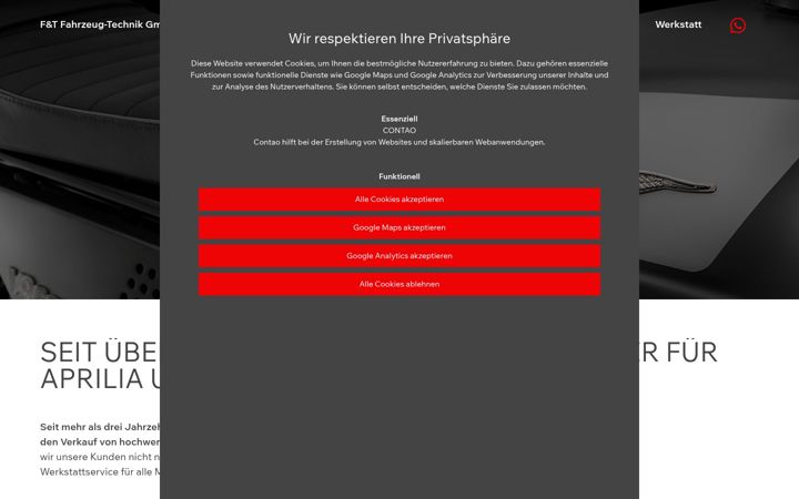 Screenshot of ft-seifert.de