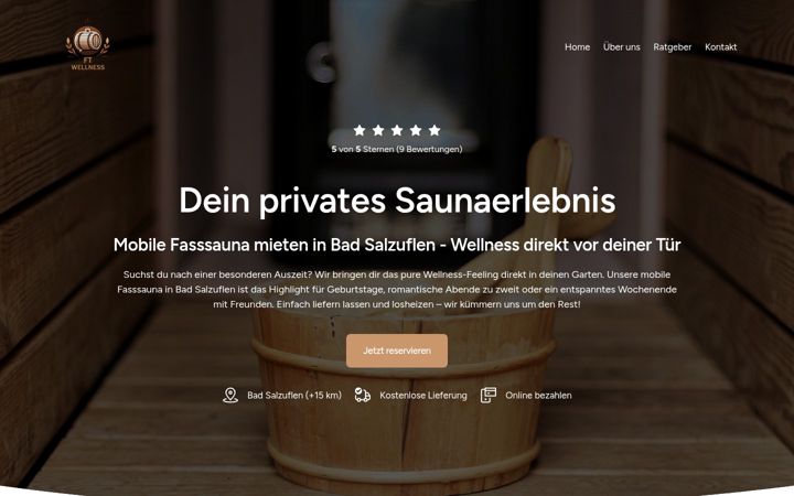 Snímek obrazovky ft-wellness.de