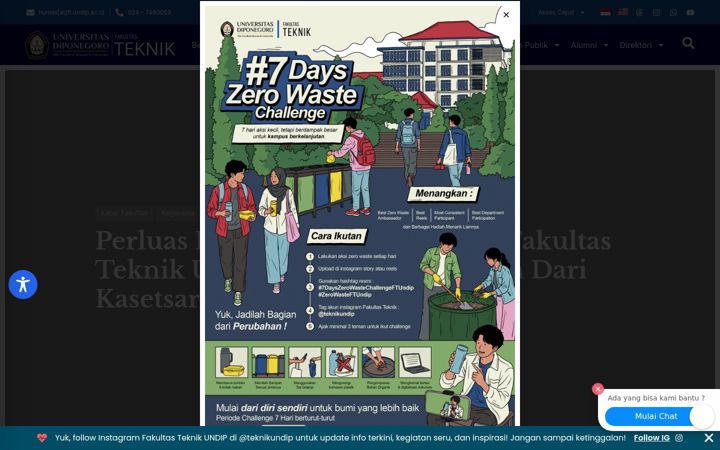 Screenshot of ft.undip.ac.id
