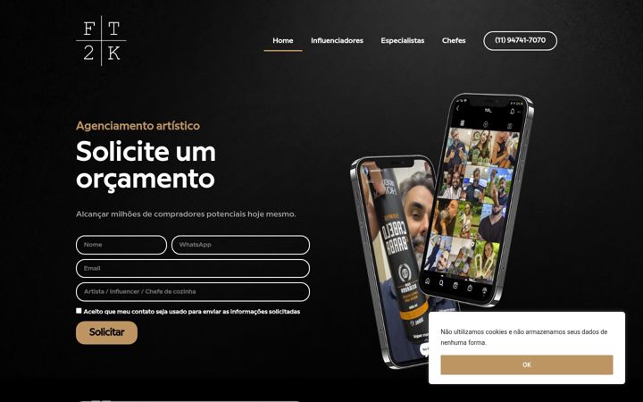 Screenshot of ft2k.com.br