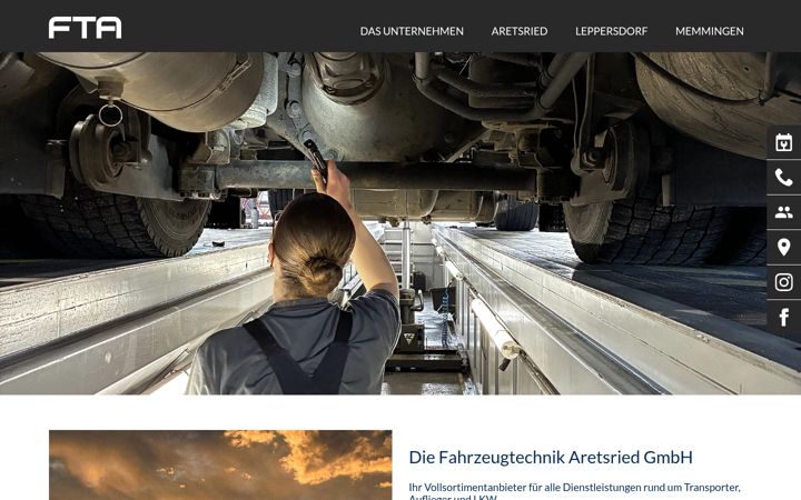 Screenshot of fta-gmbh.de