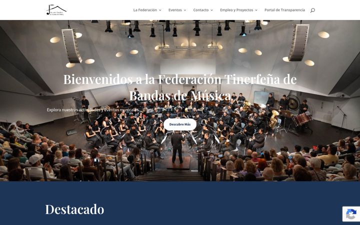 Screenshot stránky ftbmusica.es