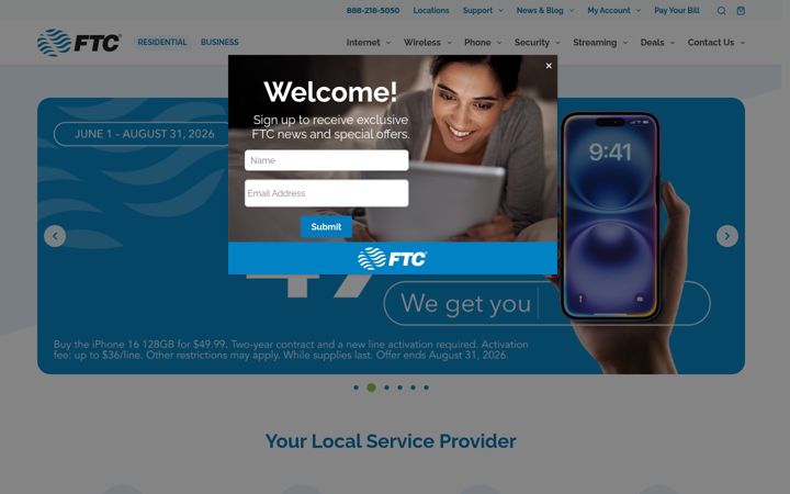 Screenshot of ftc-i.net