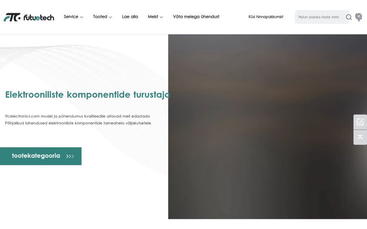 Skärmbild av ftcelectronics.ee