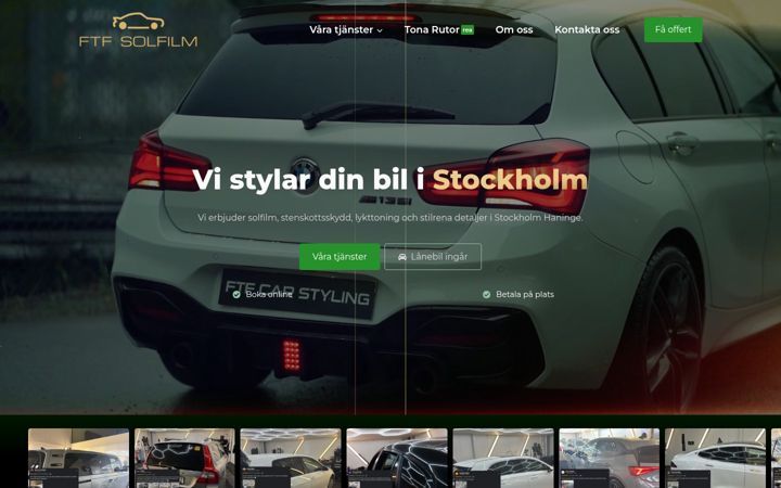 Screenshot of ftfsolfilm.se