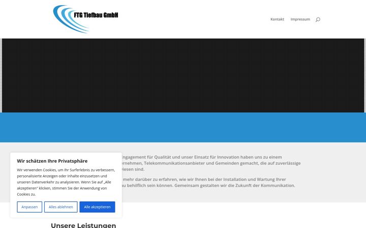 Screenshot of ftg-tiefbau.de