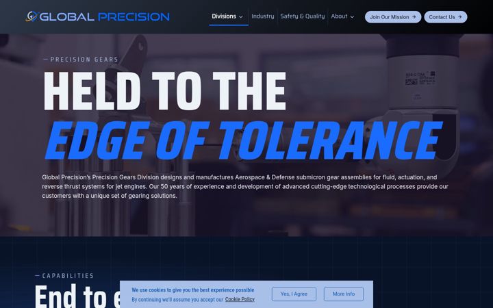 Screenshot of ftgearing.com