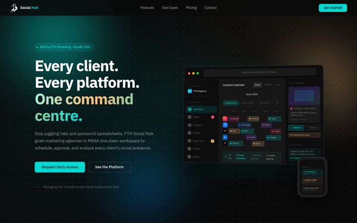 Screenshot of fth.marketing