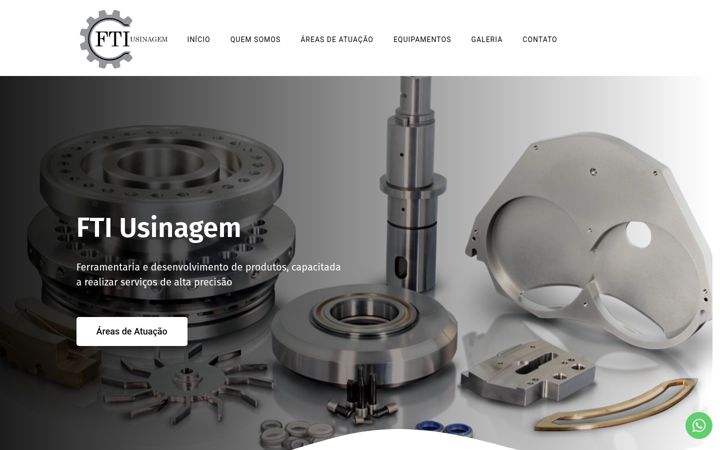 Screenshot of ftiusinagem.com.br
