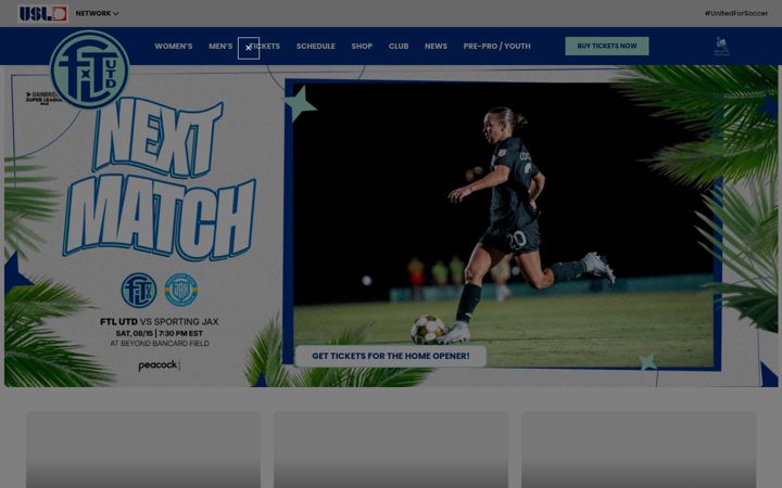 Screenshot of ftlutd.com