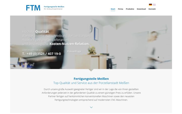 Screenshot of ftm-meissen.de