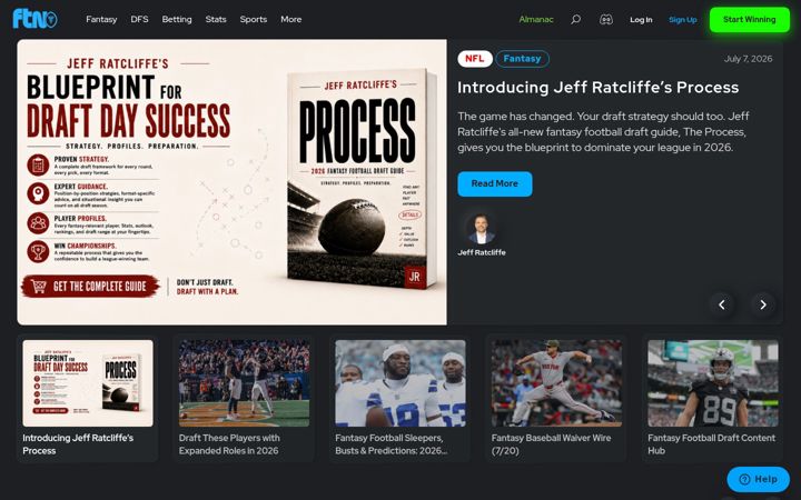 Screenshot of ftnfantasy.com