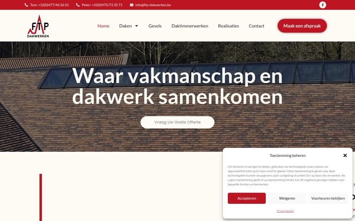 Screenshot του ftp-dakwerken.be