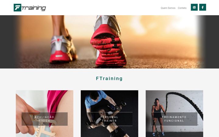 Snimka zaslona za ftraining.com.br