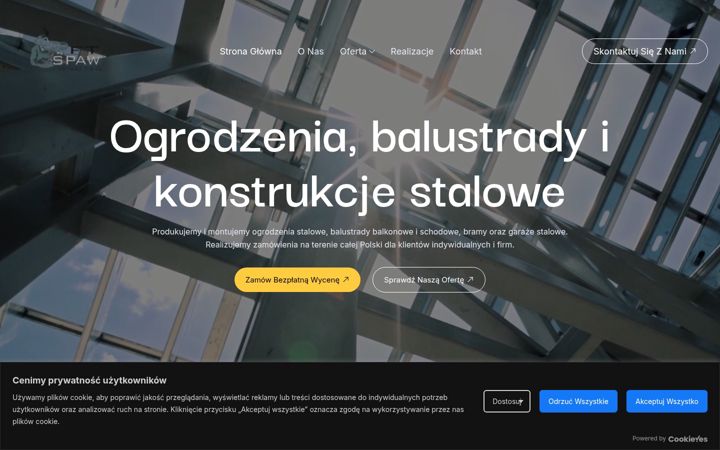 Screenshot of ftspaw.pl