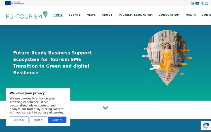 Screenshot of fu-tourism.eu