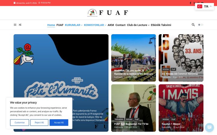 Screenshot van fuaf.net