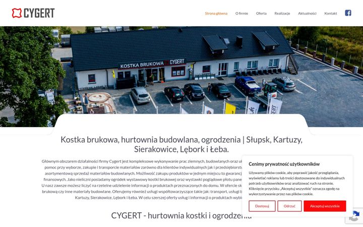 Screenshot of fubcygert.pl