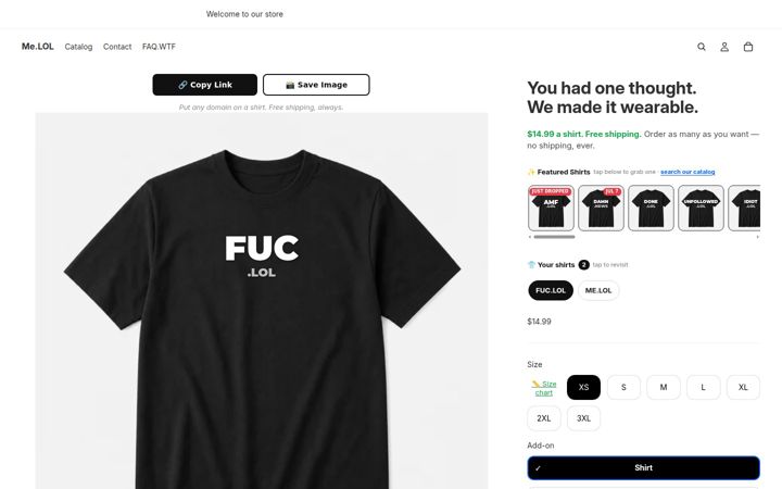 Screenshot of fuc.lol