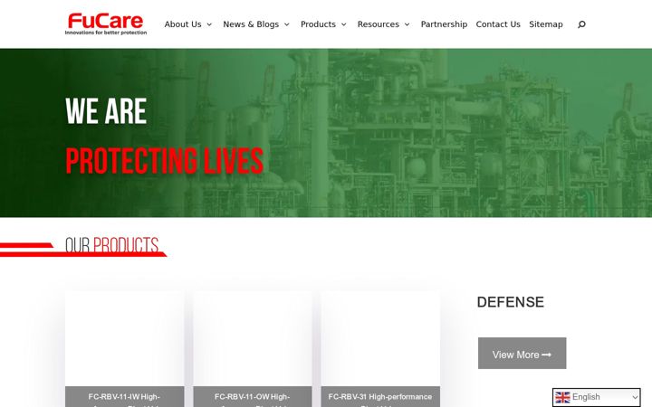 Screenshot of fucare.com