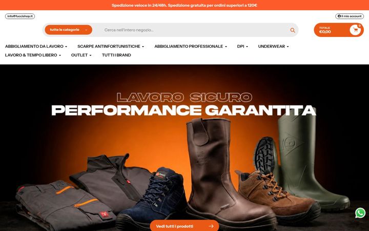 Képernyőkép: fuccishop.it