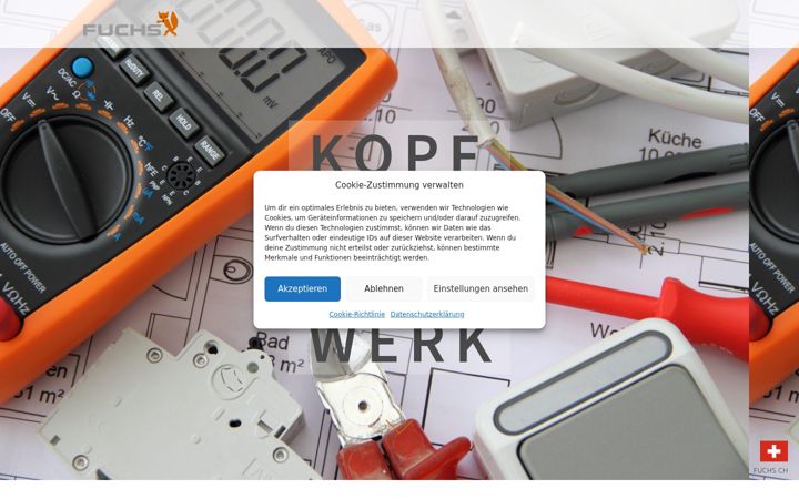 Screenshot of fuchs-elektro.gmbh