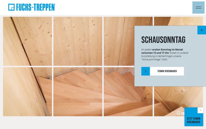 Screenshot of fuchs-treppen.de