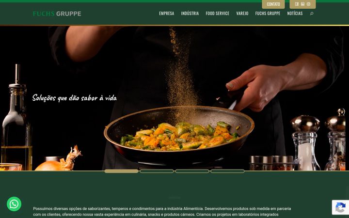 Screenshot of fuchs.com.br