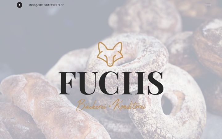 Screenshot of fuchsbaeckerei.de