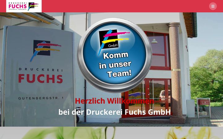 Screenshot of fuchsdruck.de