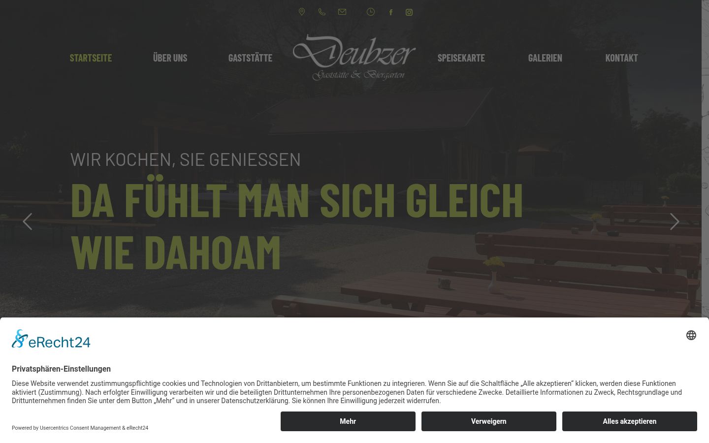 Screenshot tal-banner tal-kunsens muri qabel kwalunkwe interazzjoni