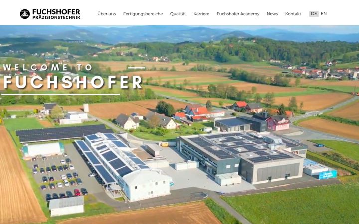 Screenshot of fuchshofer.academy