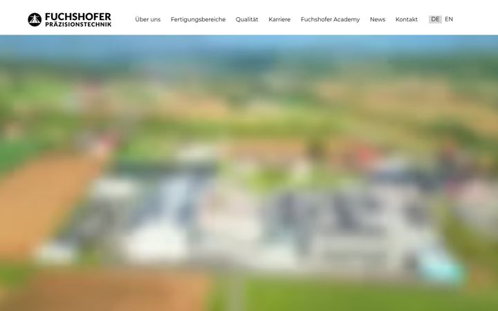 Screenshot of fuchshofer.at