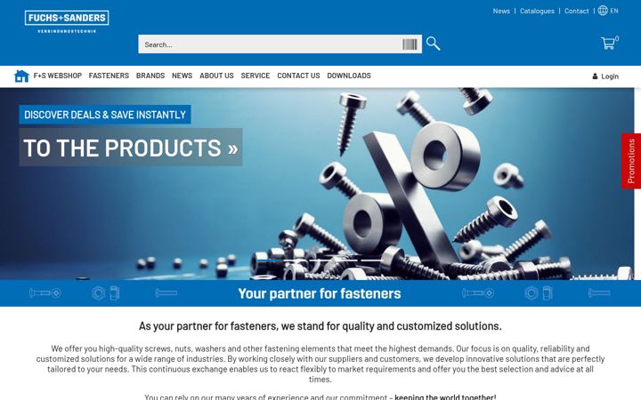 Screenshot of fuchssanders.de