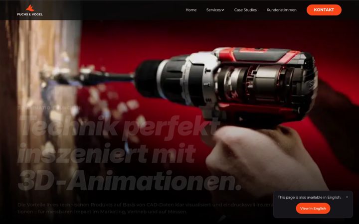 Screenshot of fuchsundvogel.de