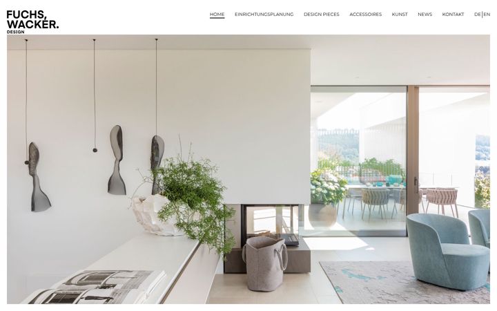 Screenshot of fuchswackerdesign.de