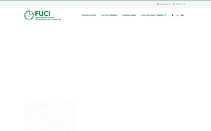 Screenshot stránky fuci.es