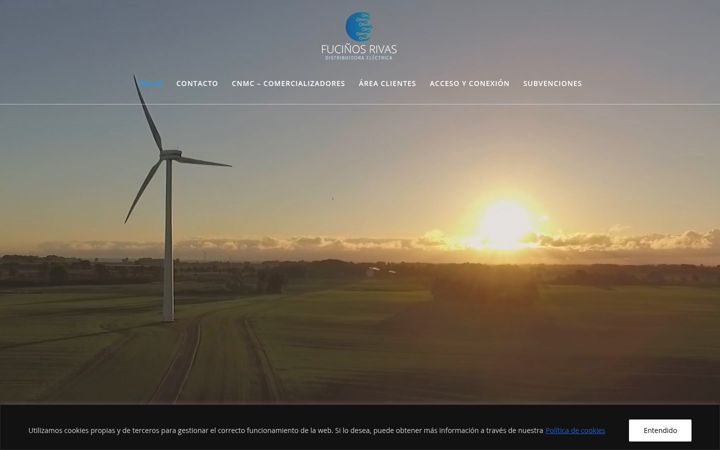 Screenshot of fucinosrivas.es