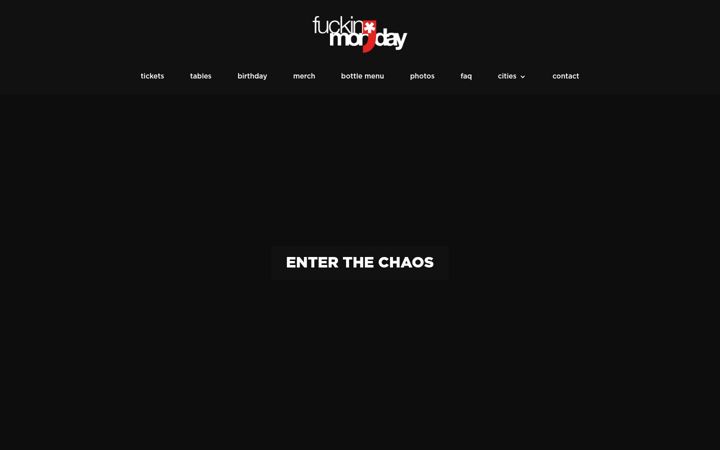 Screenshot of fuckingmondaymadrid.com