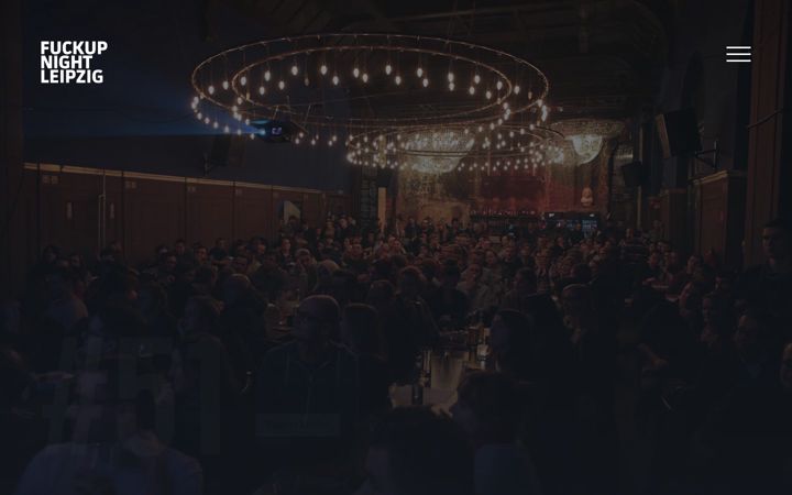 Snímek obrazovky fuckupnightsleipzig.de