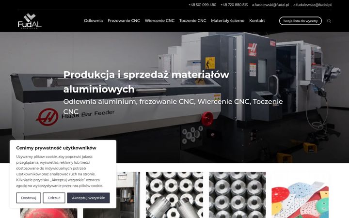 Screenshot of fudal.pl