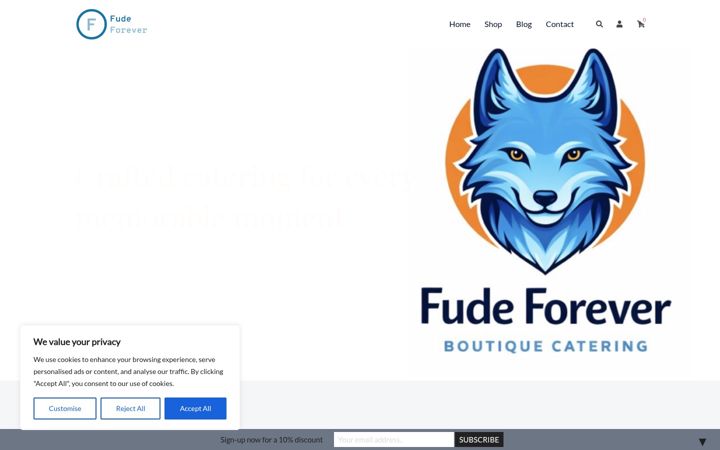 Screenshot of fudeforever.com