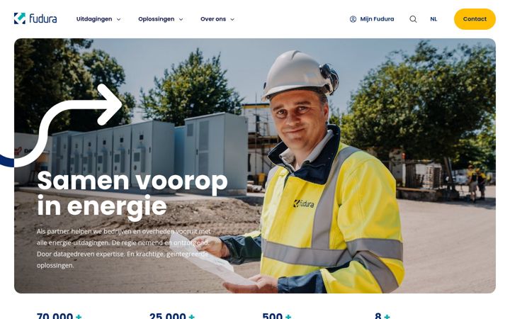 Screenshot of fudura.nl