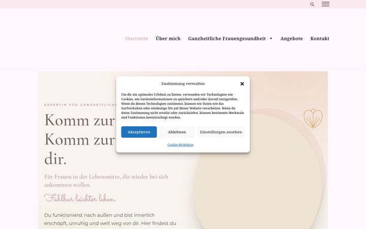 Screenshot of fuehlbar-leichter-coaching.de