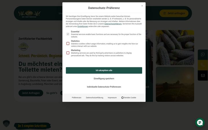 Screenshot of fuehldichkini.de
