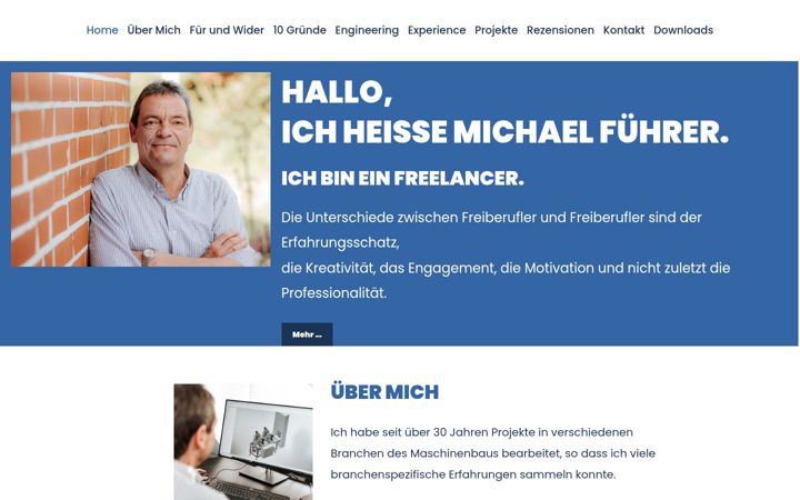 Screenshot of fuehrer-engineering.de