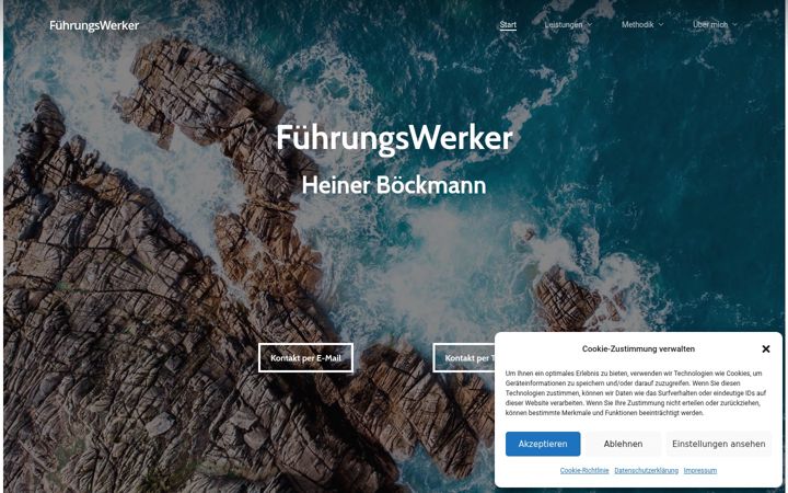 Screenshot of fuehrungswerker.com