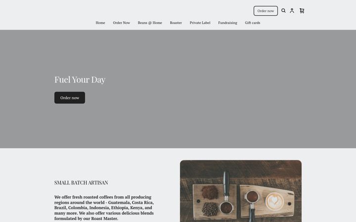 Screenshot of fuelatl.com