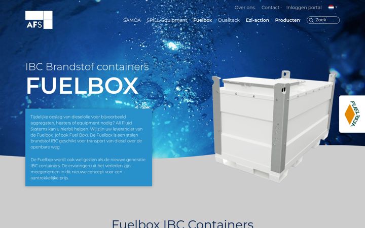Screenshot of fuelbox.eu