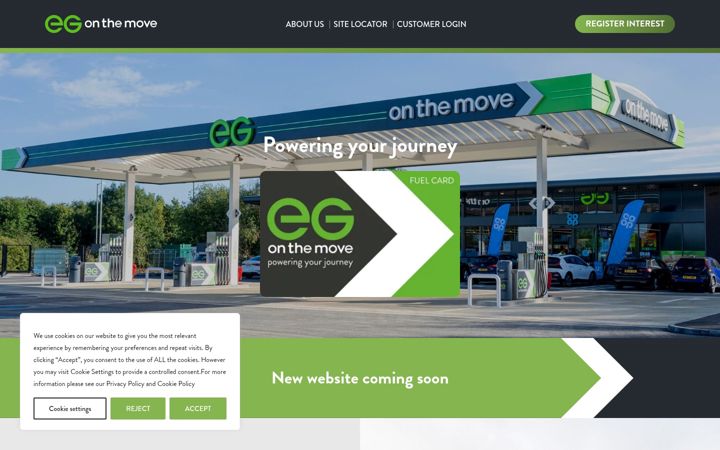 Screenshot of fuelcard-egotm.com